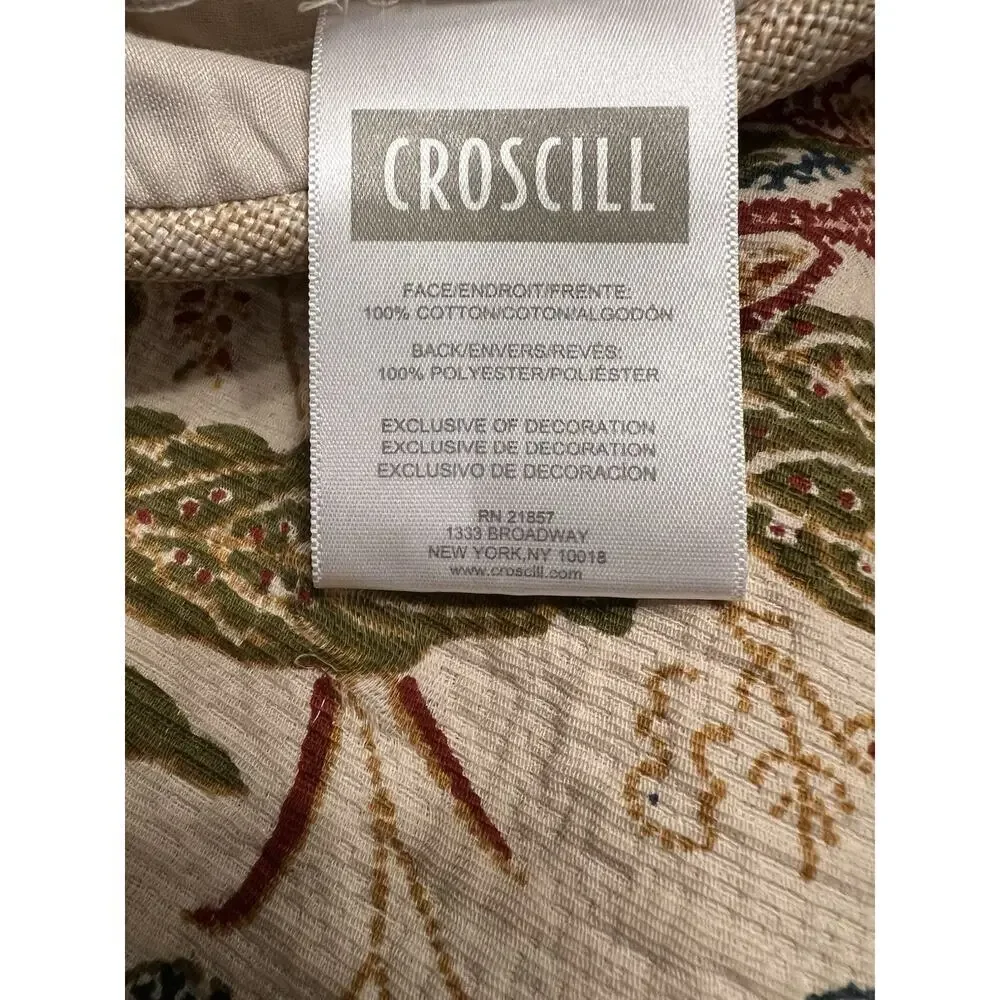 CROSCILL Camile Pair of King Pillow Shams
